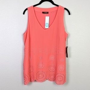 Crosby. Stitchfix Carly Eyelet Detail Top NWT